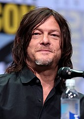Norman Reedus looking to the front
