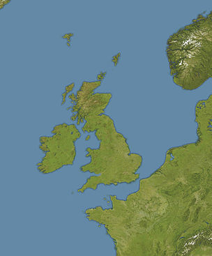 SS Wairuna is located in Oceans around British Isles
