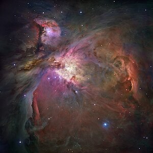 Orion Nebula, by NASA/ESA/M. Robberto/Hubble Space Telescope Orion Treasury Project Team