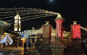 Christmas night in Jerusalem