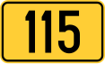 State Road 115 shield}}