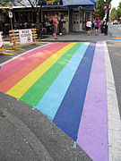 Rainbow Crosswalk