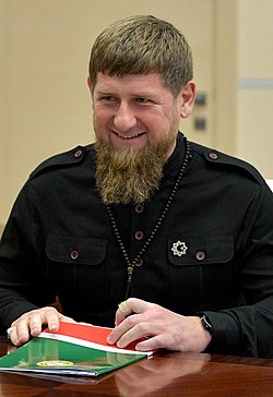 Ramzan Kadyrov vuonna 2018.