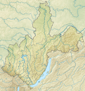 Lena-Angara Plateau Лено-Ангарское плато is located in Irkutsk Oblast