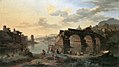 "River View with the Ponte Rotto" by Jacob de Heusch