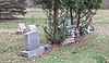 Rush Lake Indian Cemetery-Burial Place of Simon Pokagon. Chief of the Potawatomi Indians