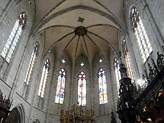 Chœur de la cathédrale Notre-Dame de Saint-Bertrand-de-Comminges (1304-1352).