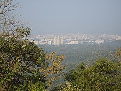 View of Borivali skyline from Sanjay Gandhi National Park