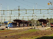 Sundsvall, Bahnhof - Bahnsteige