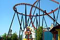 Entrée de l'attraction à Six Flags Over Georgia.