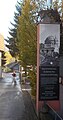 Tafel zur Erinnerung an die Synagoge