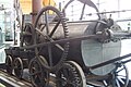 Image 23A replica of Trevithick's engine at the National Waterfront Museum in Swansea, Wales (from Rail transport)