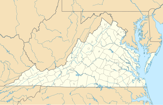 List of National Natural Landmarks in Virginia is located in Virginia