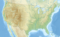 Map showing the location of The Devils Postpile National Monument