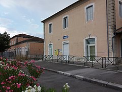 Ancien buffet de la gare.