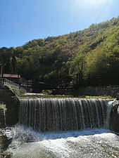 Водопад на Вучјанки код хидроелектране