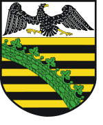 Le second blason de la province de Saxe