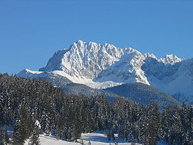 Vue depuis le Geroldsee.