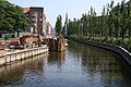 The opening of the river and construction at Mølleparken (2007)