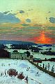 Coucher de soleil (1896).