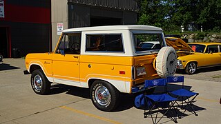 1972–1976 Bronco Ranger wagon, rear