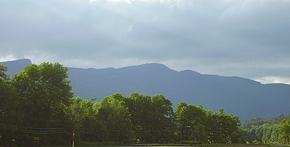 Mansfield from north of Stowe, Vermont