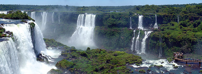 Les chutes d'Iguaçu