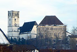 Schloss Arbing von Westen