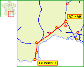 Carte de la route.