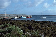 Ballyvaughan harbour and pier