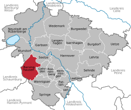 Barsinghausen – Mappa