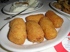 Beignets de bananes.