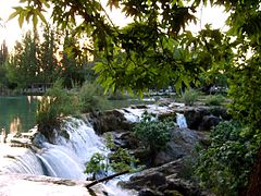 Chutes d'eau de Berdan.