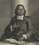 Drawing of Jacobus Capitein