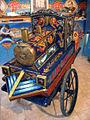 Carrito Manicero, [Peanut cart] decorated with the filete porteño