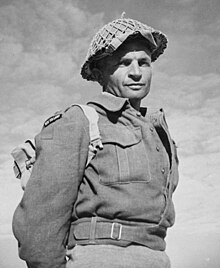 Charles Upham in NZ field uniform