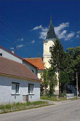 Igreja São João Nepomuceno, em Chropov.