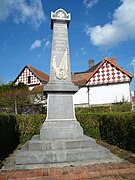 Le monument aux morts pour la patrie.