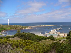 Le port de Currie.