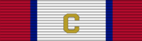 Army Distinguished Service Ribbon with "C" Device