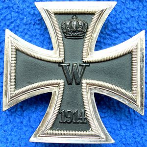 World War I Iron Cross, 1st Class