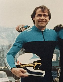 Ekkehard Fasser Calgaryn olympialaisissa 1988.