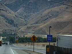 The Grapevine, looking south (2009)