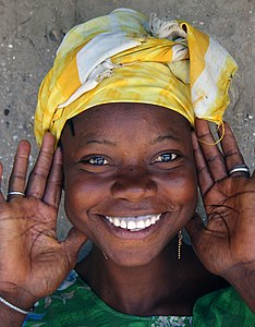 فتاةٌ من غامبيا
