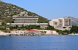 View of Kupari Beach