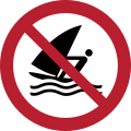 P054 – No windsurfing