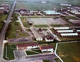 Aerial view of Jurby Camp (circa 1986)