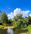 River Kirkkojoki in Siuntio Church Village.