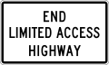 Expressway ends