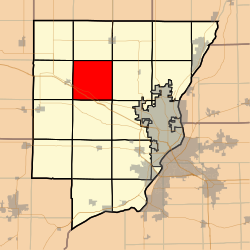 Location in Peoria County